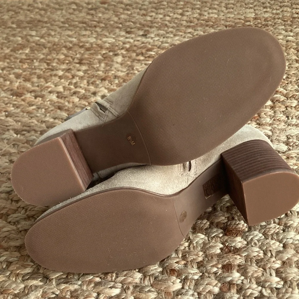 New: Tory Burch Sophia 65mm Suede Bootie. Size 8.5